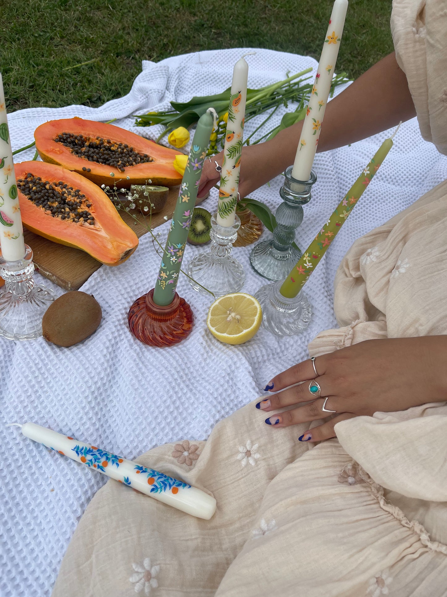 Amazonian Rainforest Themed Candle Painting Workshop